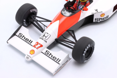 MINICHAMPS - McLAREN - F1 MP4/5B HONDA V10 TEAM MARLBORO N 27 WORLD CHAMPION SEASON 1990 AYRTON SENNA
