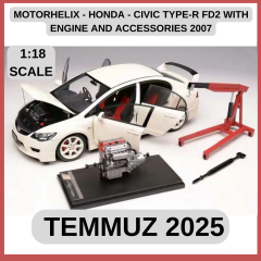 MOTORHELIX - HONDA - CIVIC TYPE-R FD2 WITH ENGINE AND ACCESSORIES 2007