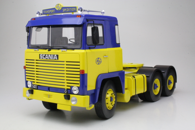 1/18 Road Kings - Scania LBT 141 1976, yellow/blue ''ASG'' - RK180011