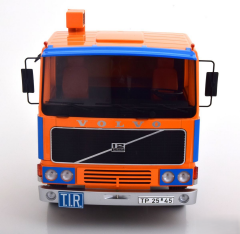 1/18 Road Kings - Deutrans Volvo F12 1977 orange/blue - RK180034
