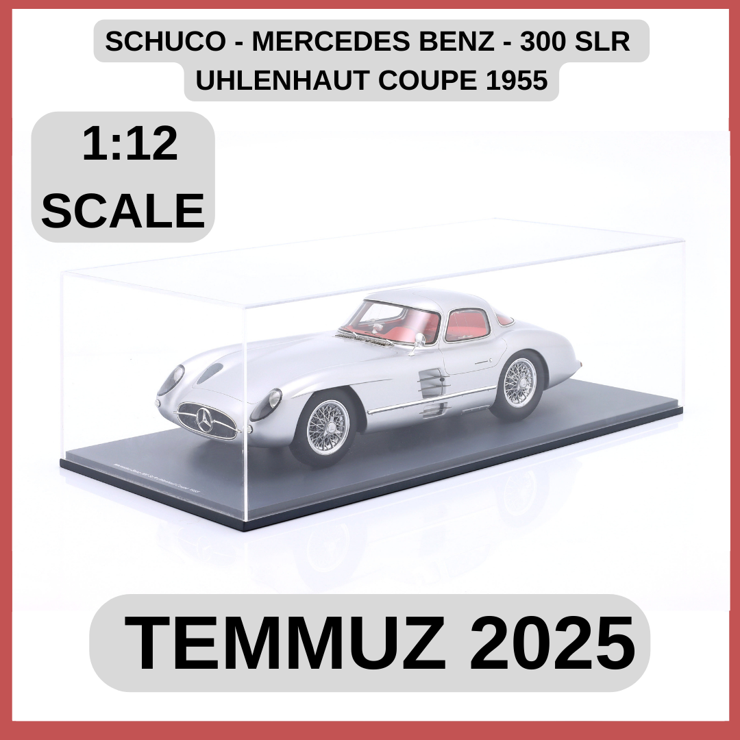 SCHUCO - MERCEDES BENZ - 300 SLR UHLENHAUT COUPE 1955