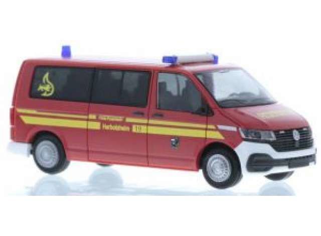 Volkswagen T6.1 Feuerwehr Herbolzheim, red/yellow