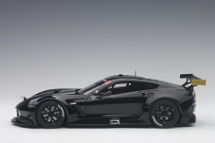 1/18 AUTOart Chevrolet Corvette C7.R Plain Body Version (Black) - 81651