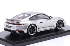 SPARK-MODEL - PORSCHE - 911 992 TURBO COUPE 2023 - FIRST TURBO REMASTERED - CON VETRINA - WITH SHOWCASE