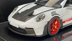 1/18 Timothy & Pierre TP Porsche 911 992 GT3 RS Weissach Package (Arctic Grey) Resin Car Model Limited 29 Pieces