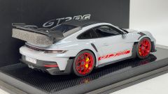 1/18 Timothy & Pierre TP Porsche 911 992 GT3 RS Weissach Package (Arctic Grey) Resin Car Model Limited 29 Pieces