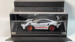 1/18 Timothy & Pierre TP Porsche 911 992 GT3 RS Weissach Package (Arctic Grey) Resin Car Model Limited 29 Pieces