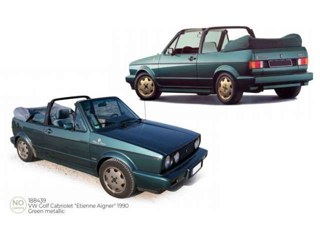 1990 Volkswagen Golf Cabriolet *Etienne Aigner*, green