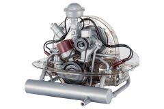 Volkswagen VW pretzel beetle 4-cylinder boxer engine 1946-1953 Kit 1:4 Franzis