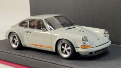 MakeUp IM035F 1/18 Singer 911 (964) Coupe Gray