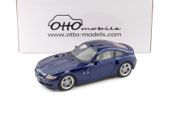 Ön Sipariş - 1/18 OTTO BMW Z4 M Coupe Interlagos blue metallic 2006 - OT499