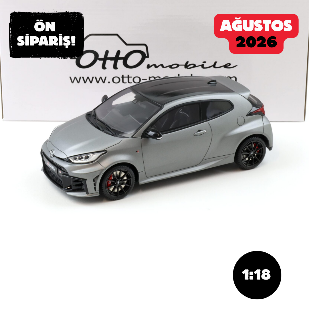 Ön Sipariş - 1/18 OTTO Toyota Yaris GR Precious metallic 2024 - OT1127