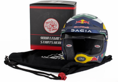 1/2 MINI HELMET - BELL HELMET - CASCO HELMET SEBASTIAN LOEB TEAM THE DACIA SANDRIDERS N 219 RALLY DAKAR 2025