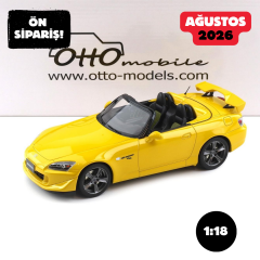 Ön Sipariş - 1/18 OTTO Honda S2000 CR New Indy yellow pearl 2007 - OT1231