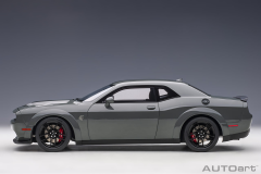 1/18 AUTOart Dodge Challenger SRT Hellcat Widebody 2018 (Destroyer Grey) - 71738