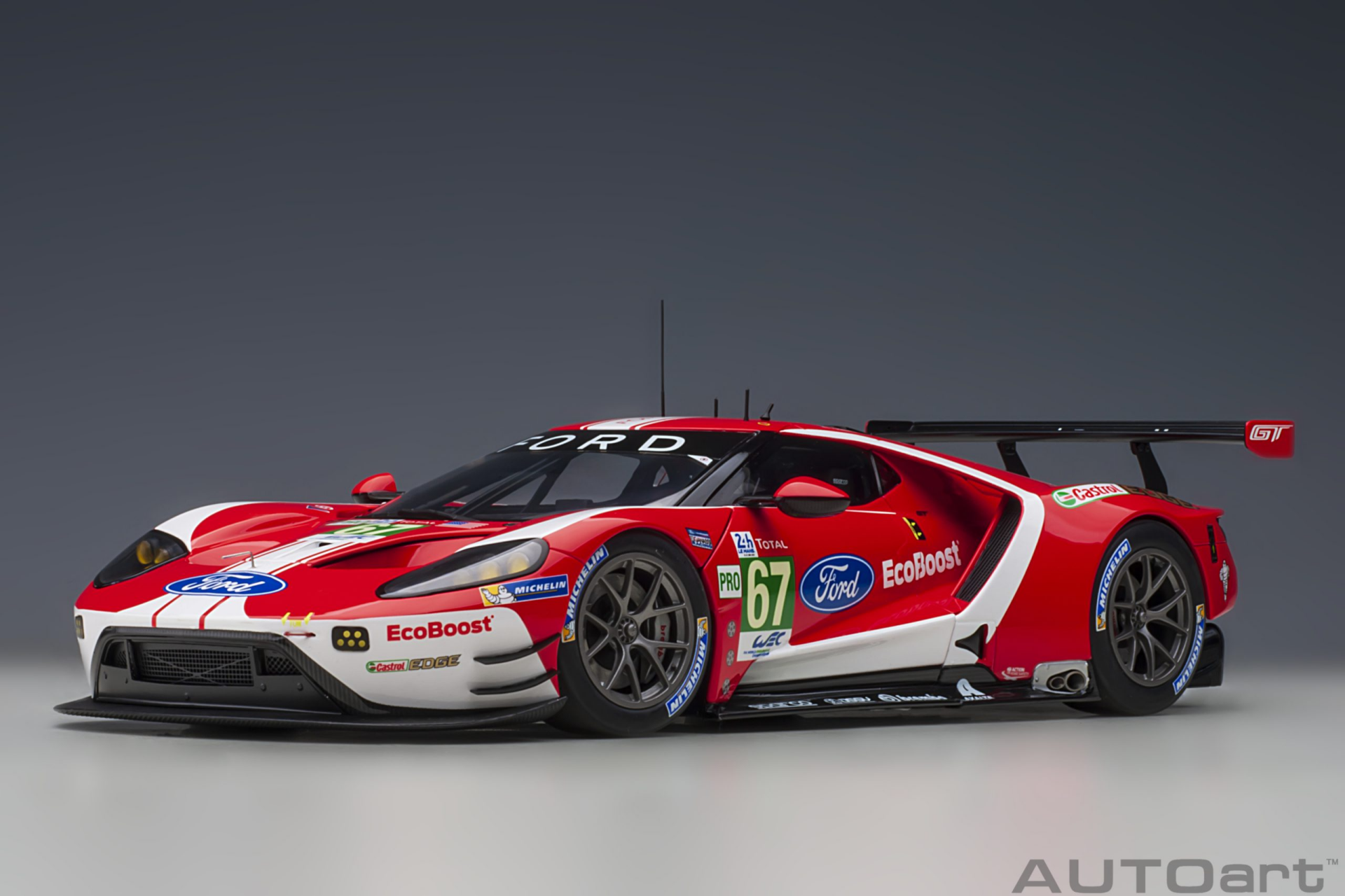 1/18 AUTOART - FORD USA - GT FORD ECOBOOST 3.5L TURBO V6 - 81911