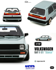 Ön Sipariş - 1/18 OTTO VW Golf II GTI ''Stance'' 1991 (calypso green) - OT1262