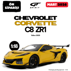 Ön Sipariş - 1/18 GT-SPIRIT - CHEVROLET - CORVETTE C8 ZR1 COUPE 2025 - GT528