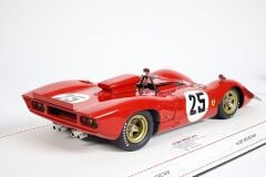 1/18 CMC - FERRARI - 312P 3.0L SPIDER N 25 2nd (WINNER CLASS) 12h SEBRING 1969 M.ANDRETTI - C.AMON