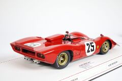1/18 CMC - FERRARI - 312P 3.0L SPIDER N 25 2nd (WINNER CLASS) 12h SEBRING 1969 M.ANDRETTI - C.AMON