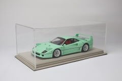 LYRD BOX - 1:18 ÖLÇEK - BEIGE SERGİLEME STANDI - (GRİ DİKİŞ) LY150