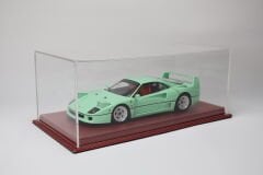 LYRD BOX - 1:18 ÖLÇEK - WINE KIRMIZI SERGİLEME STANDI - (GRİ DİKİŞ) LY153