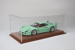 LYRD BOX - 1:18 ÖLÇEK - KARAMEL KAHVE SERGİLEME STANDI - (GRİ DİKİŞ) LY154