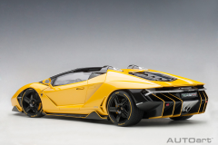 1/18 AUTOart Lamborghini Centenario Roadster (Giallo Inti) - 79117