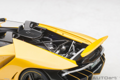 1/18 AUTOart Lamborghini Centenario Roadster (Giallo Inti) - 79117