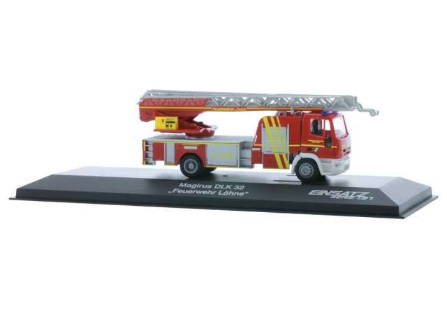1/87 Iveco Magirus DLK 32 Feuerwehr Lohne, red