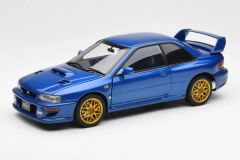 1/18 AUTOart Subaru Impreza 22B Upgraded Version Blue With Gold Wheels