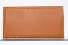 LYRD BOX - 1:18 ÖLÇEK - KONYAK KAHVE SERGİLEME STANDI - (GOLD DİKİŞ) LY157