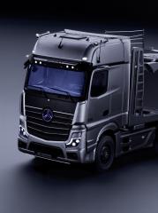 1/18 NZG Mercedes Benz Actros car transporter