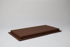 LYRD BOX - 1:18 ÖLÇEK - TAUPE KAHVE SERGİLEME STANDI - (BAKIR DİKİŞ) LY158