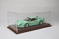 LYRD BOX - 1:18 ÖLÇEK - TAUPE KAHVE SERGİLEME STANDI - (BAKIR DİKİŞ) LY158