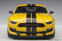 1/18 AUTOART Ford Mustang Shelby GT-350R (Triple Yellow) with Black Stripes - 72932