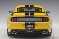 1/18 AUTOART Ford Mustang Shelby GT-350R (Triple Yellow) with Black Stripes - 72932