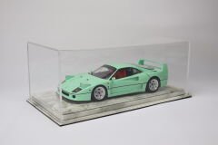 LYRD BOX - 1:18 ÖLÇEK - MARBLE GREY SERGİLEME STANDI - (YEŞİL DİKİŞ) LY160