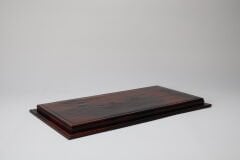 LYRD BOX - 1:18 ÖLÇEK - Antique Bordeaux SERGİLEME STANDI - (GRİ DİKİŞ) LY161