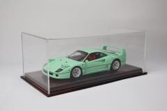 LYRD BOX - 1:18 ÖLÇEK - Antique Bordeaux SERGİLEME STANDI - (GRİ DİKİŞ) LY161