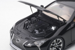 1/18 AUTOART Lexus LC 500 (Black/Brown interior) - 78849