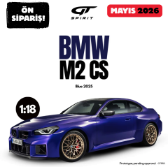 Ön Sipariş - 1/18 GT-SPIRIT - BMW - 2-SERIES M2 CS COUPE 2025 - GT552