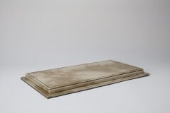 LYRD BOX - 1:18 ÖLÇEK - Desert Beige SERGİLEME STANDI - (SİYAH DİKİŞ) LY162