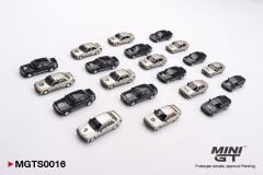 MINI-GT - MERCEDES BENZ - SET 20X 190E 2.5 16 EVO I NURBURGRING RACE OF CHAMPIONS 1984