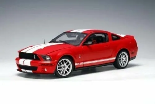 1/18 AUTOART FORD MUSTANG SHELBY GT500 COBRA RED AUTO SHOW VERSION 73051