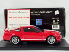 1/18 AUTOART FORD MUSTANG SHELBY GT500 COBRA RED AUTO SHOW VERSION 73051