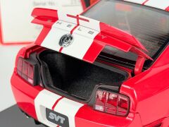 1/18 AUTOART FORD MUSTANG SHELBY GT500 COBRA RED AUTO SHOW VERSION 73051