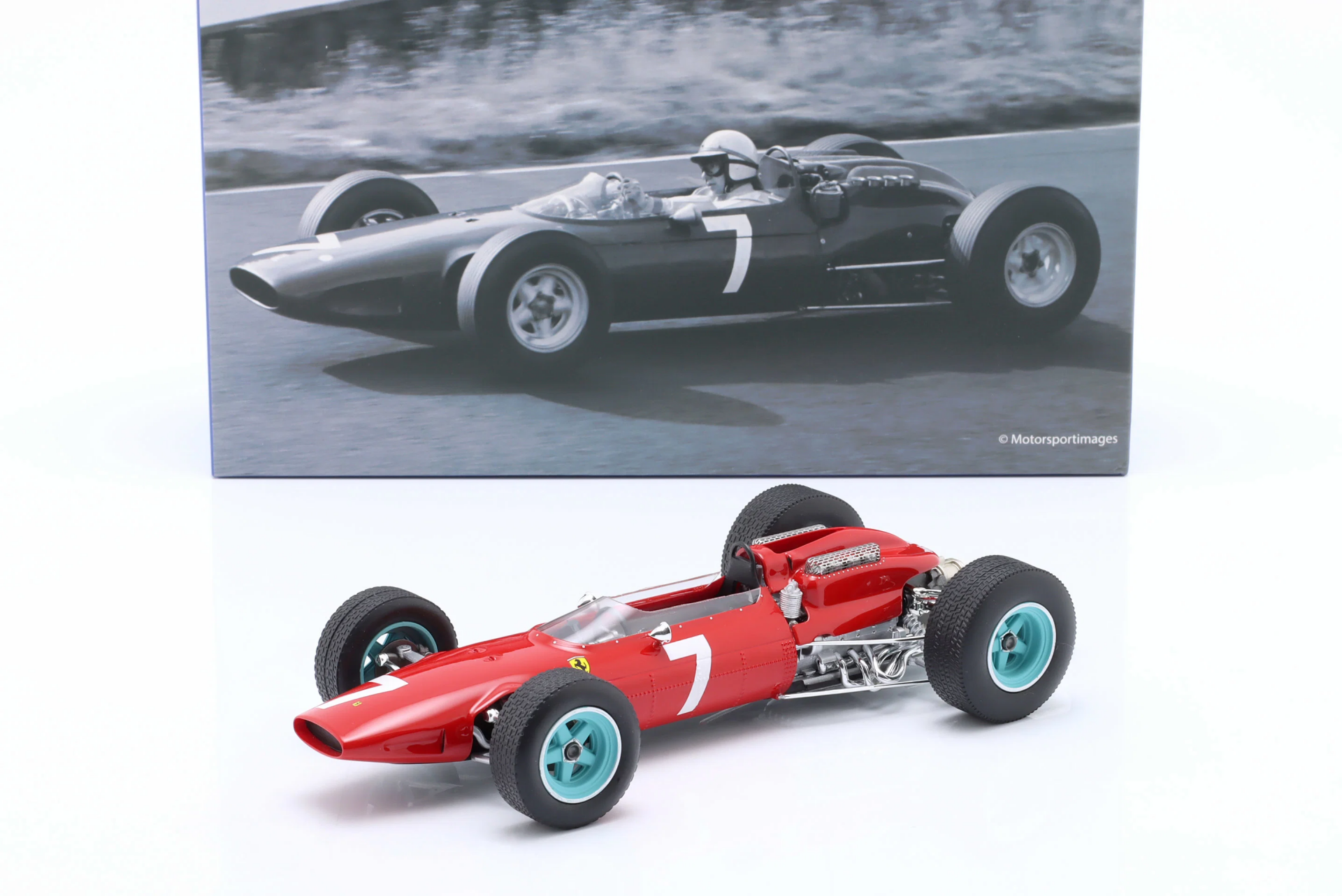 1/18 WERK83 J. Surtees Ferrari 158 #7 Winner German GP Formula 1 World Champion 1964