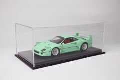 LYRD BOX - 1:18 ÖLÇEK - Muted Violet SERGİLEME STANDI - (GRİ DİKİŞ) LY166