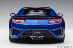 1/18 AUTOART Honda NSX (NC1) (Nouvelle Blue Pearl) - 73234